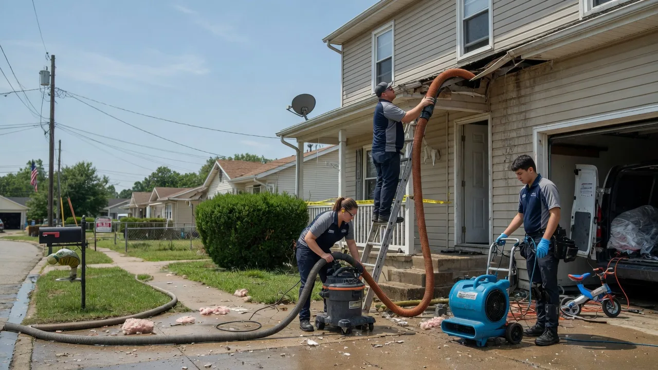 Water Damage Restoration in Asbury, MO near me